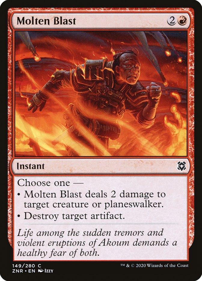 Molten Blast [Zendikar Rising] | PLUS EV GAMES 