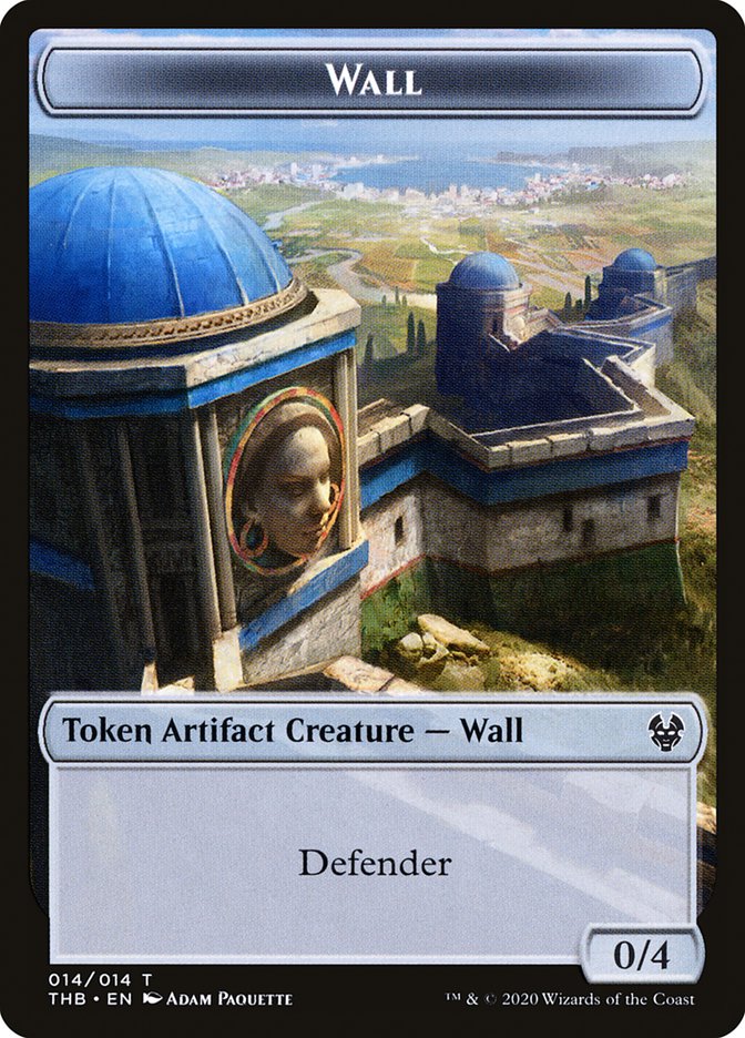 Wall [Theros Beyond Death Tokens] | PLUS EV GAMES 