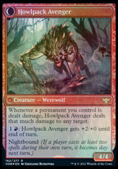 Ill-Tempered Loner // Howlpack Avenger [Innistrad: Crimson Vow Prerelease Promos] | PLUS EV GAMES 