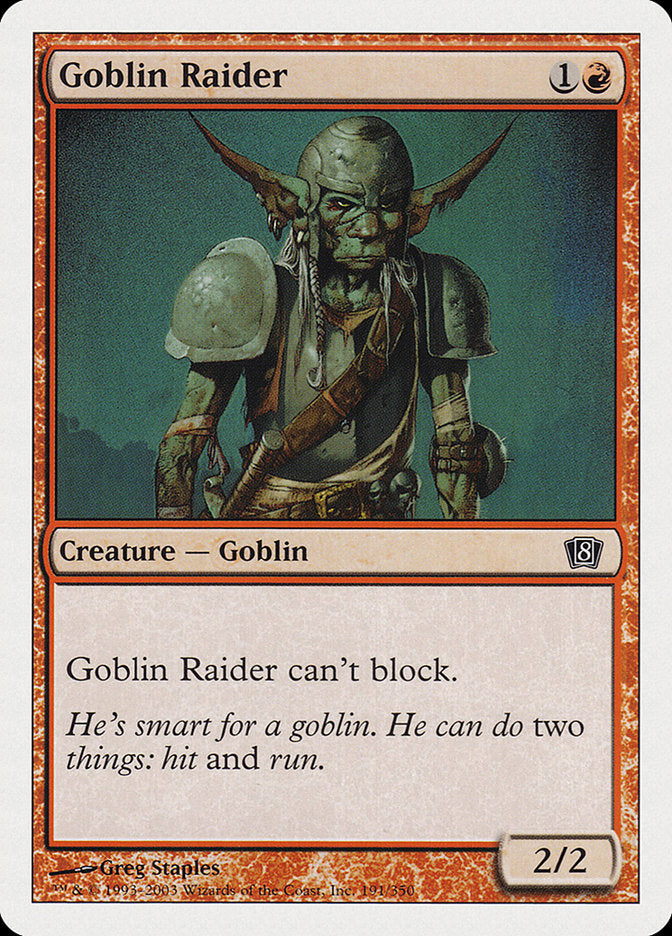 Goblin Raider [Eighth Edition] | PLUS EV GAMES 