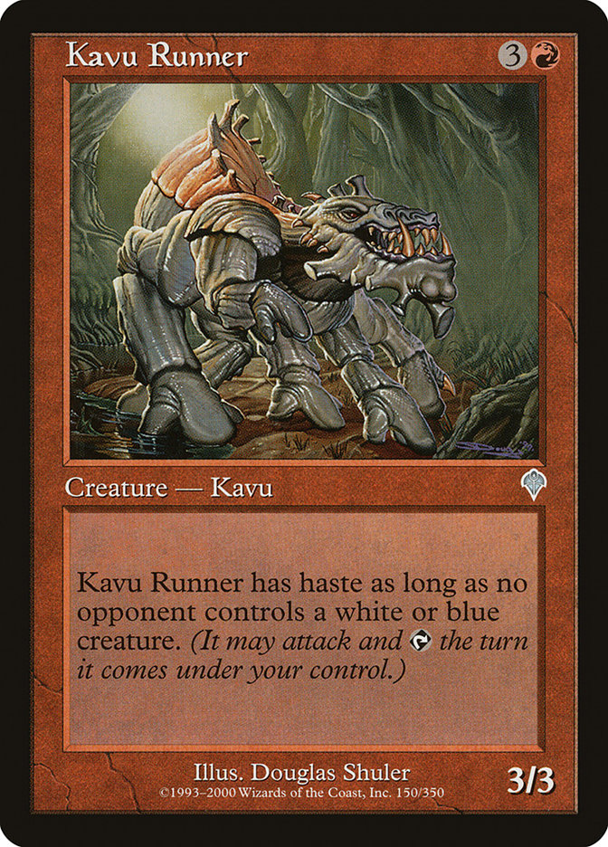 Kavu Runner [Invasion] | PLUS EV GAMES 