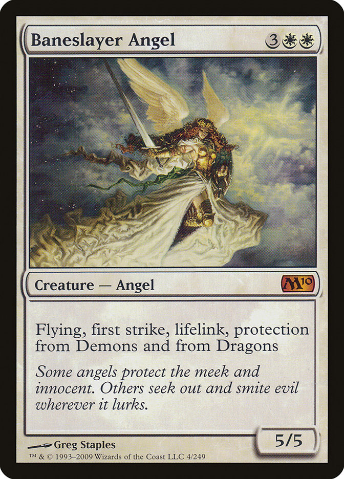 Baneslayer Angel [Magic 2010] | PLUS EV GAMES 