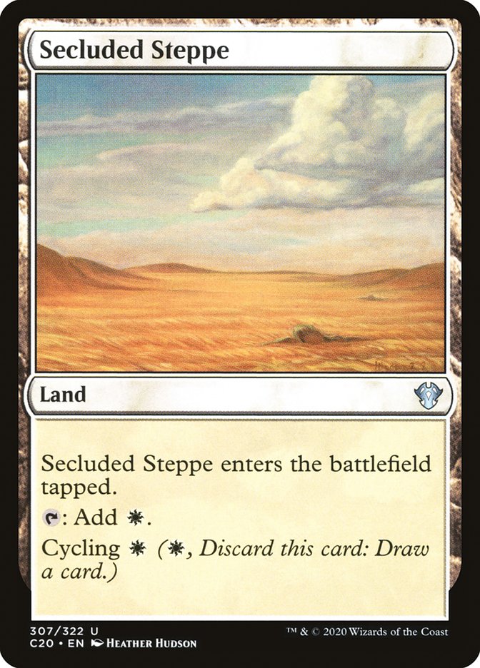 Secluded Steppe [Commander 2020] | PLUS EV GAMES 