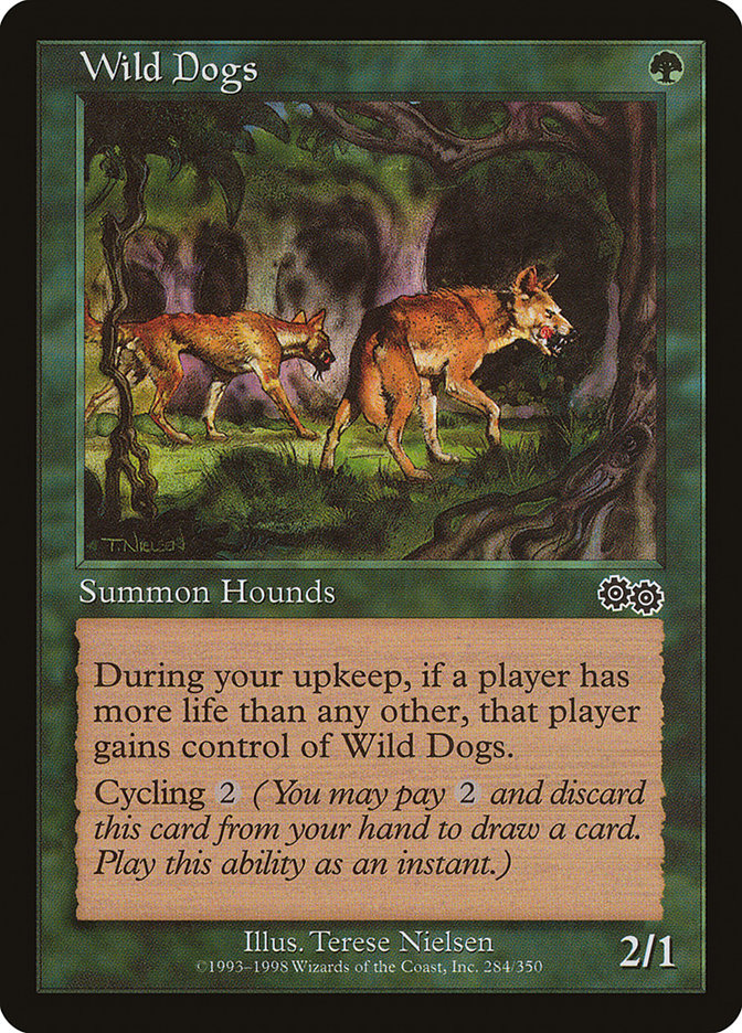 Wild Dogs [Urza's Saga] | PLUS EV GAMES 