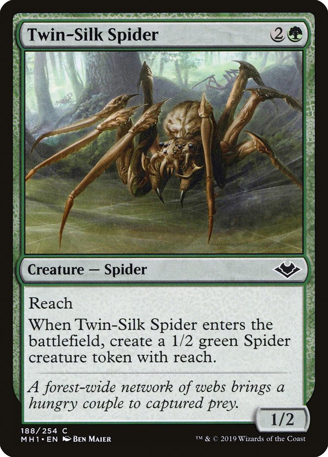 Twin-Silk Spider [Modern Horizons] | PLUS EV GAMES 