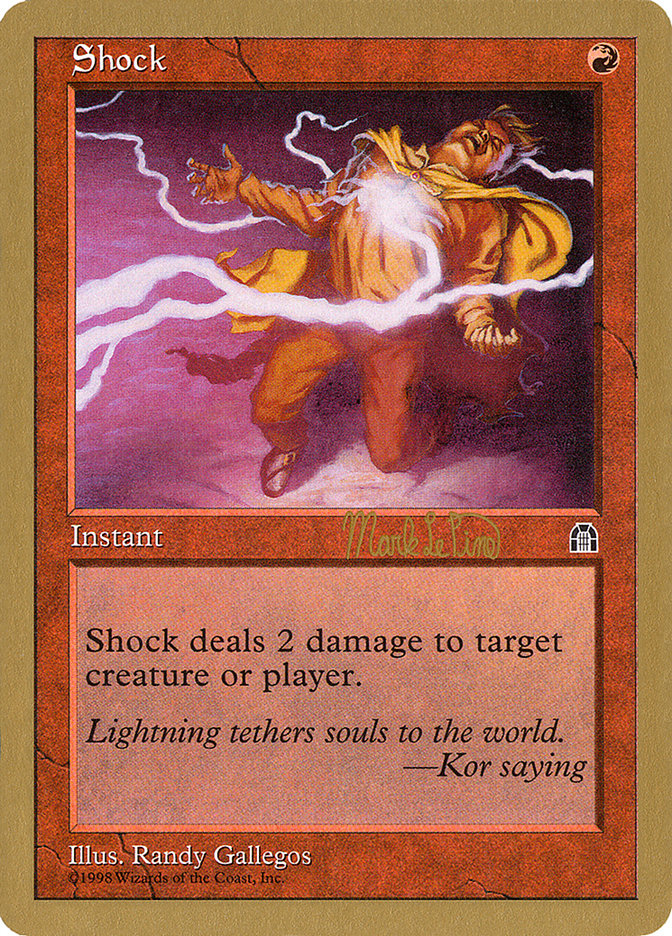 Shock (Mark Le Pine) [World Championship Decks 1999] | PLUS EV GAMES 