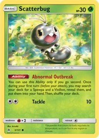 Scatterbug (5) (5) [SM - Forbidden Light] | PLUS EV GAMES 