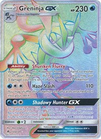 Greninja GX (Secret) (133) [SM - Forbidden Light] | PLUS EV GAMES 