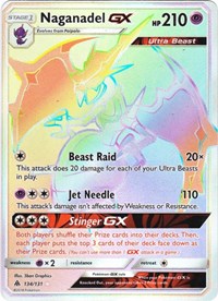 Naganadel GX (Secret) (134) [SM - Forbidden Light]