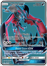 Yveltal GX (Full Art) (124) [SM - Forbidden Light]