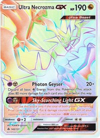 Ultra Necrozma GX (Secret) (140) [SM - Forbidden Light]