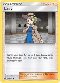 Lady (109) [SM - Forbidden Light] | PLUS EV GAMES 