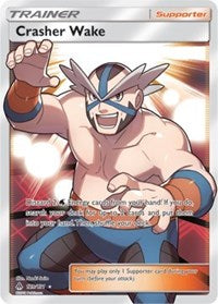 Crasher Wake (Full Art) (129) [SM - Forbidden Light] | PLUS EV GAMES 