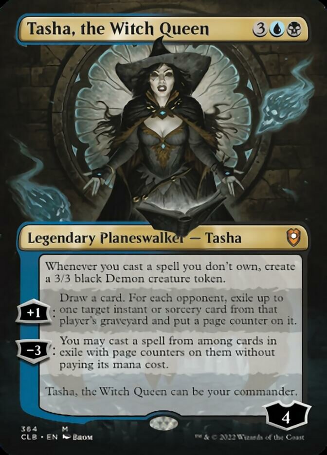 Tasha, the Witch Queen (Borderless) [Commander Legends: Battle for Baldur's Gate] | PLUS EV GAMES 