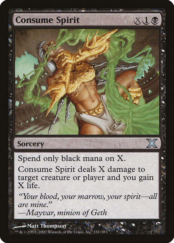 Consume Spirit [Tenth Edition] | PLUS EV GAMES 