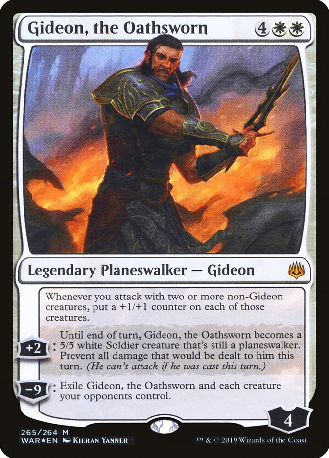 Gideon, the Oathsworn [War of the Spark] | PLUS EV GAMES 