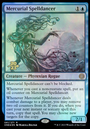 Mercurial Spelldancer [Phyrexia: All Will Be One Prerelease Promos] | PLUS EV GAMES 