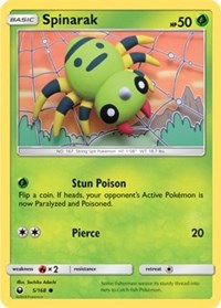 Spinarak (5) [SM - Celestial Storm] | PLUS EV GAMES 