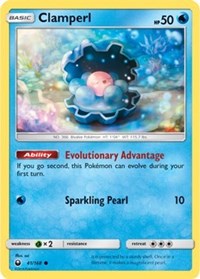 Clamperl (41) [SM - Celestial Storm]