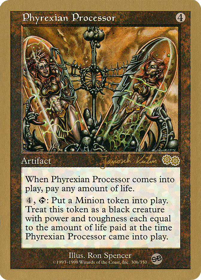 Phyrexian Processor (Janosch Kuhn) (SB) [World Championship Decks 2000] | PLUS EV GAMES 