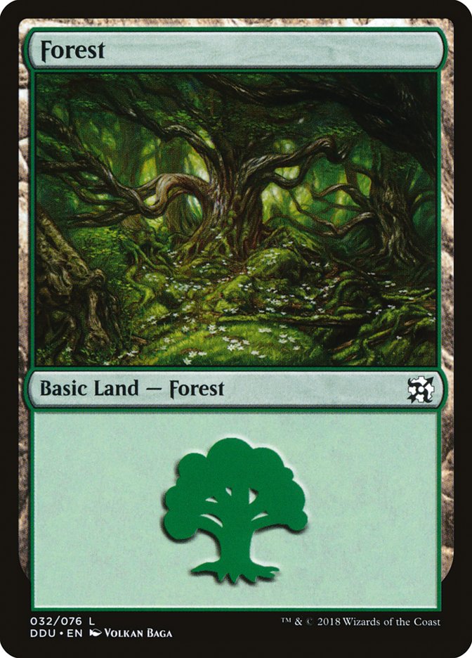 Forest (32) [Duel Decks: Elves vs. Inventors] | PLUS EV GAMES 