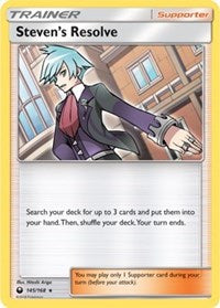 Steven's Resolve (145) [SM - Celestial Storm] | PLUS EV GAMES 