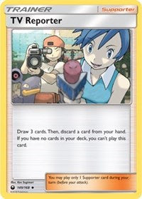 TV Reporter (149) [SM - Celestial Storm] | PLUS EV GAMES 