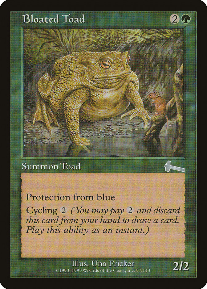 Bloated Toad [Urza's Legacy] | PLUS EV GAMES 
