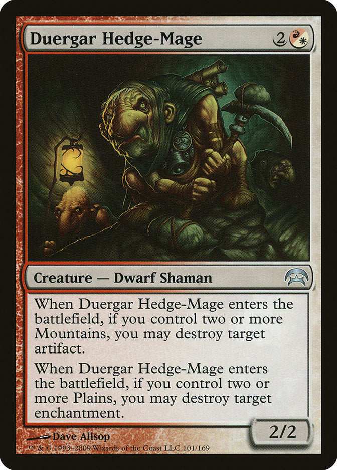 Duergar Hedge-Mage [Planechase] | PLUS EV GAMES 