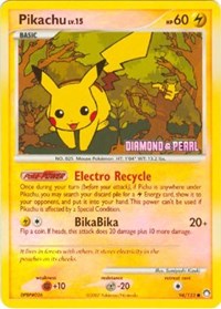 Pikachu (Diamond & Pearl) (94) [Burger King Promos]