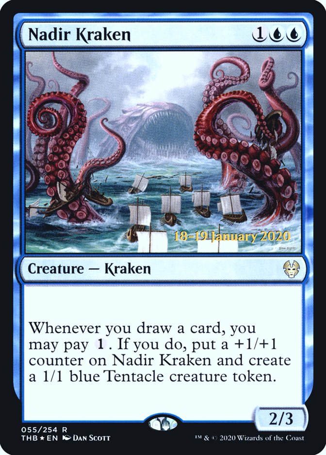 Nadir Kraken [Theros Beyond Death Prerelease Promos] | PLUS EV GAMES 