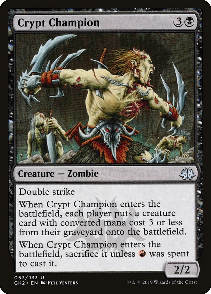 Crypt Champion [Ravnica Allegiance Guild Kit] | PLUS EV GAMES 