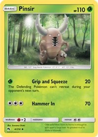 Pinsir (4) [SM - Lost Thunder] | PLUS EV GAMES 