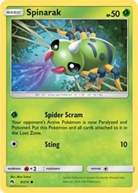 Spinarak (9) [SM - Lost Thunder]