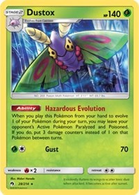 Dustox (28) [SM - Lost Thunder]