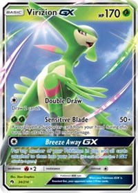 Virizion GX (34) [SM - Lost Thunder]