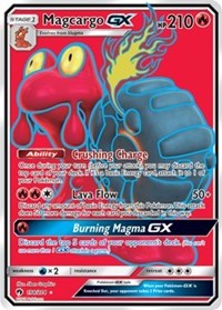 Magcargo GX (Full Art) (198) [SM - Lost Thunder]