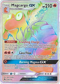 Magcargo GX (Secret) (218) [SM - Lost Thunder]