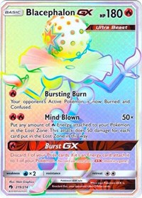 Blacephalon GX (Secret) (219) [SM - Lost Thunder]