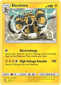 Electivire (72) [SM - Lost Thunder] | PLUS EV GAMES 