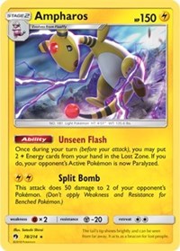 Ampharos (78) [SM - Lost Thunder]