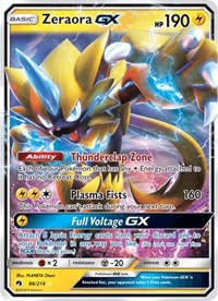 Zeraora GX (86) [SM - Lost Thunder] | PLUS EV GAMES 