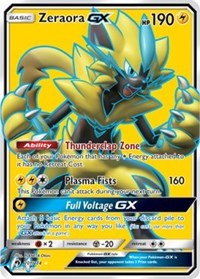 Zeraora GX (Full Art) (201) [SM - Lost Thunder]