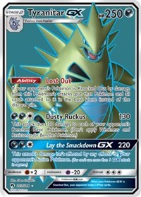 Tyranitar GX (Full Art) (203) [SM - Lost Thunder] | PLUS EV GAMES 