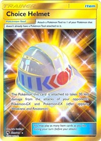 Choice Helmet (Secret) (229) [SM - Lost Thunder]