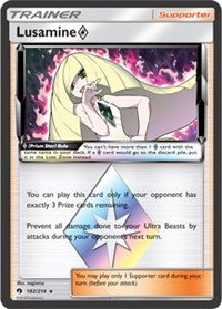 Lusamine Prism Star (182) [SM - Lost Thunder]