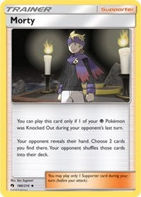Morty (186) [SM - Lost Thunder]