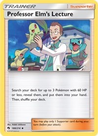 Professor Elm's Lecture (188) [SM - Lost Thunder]
