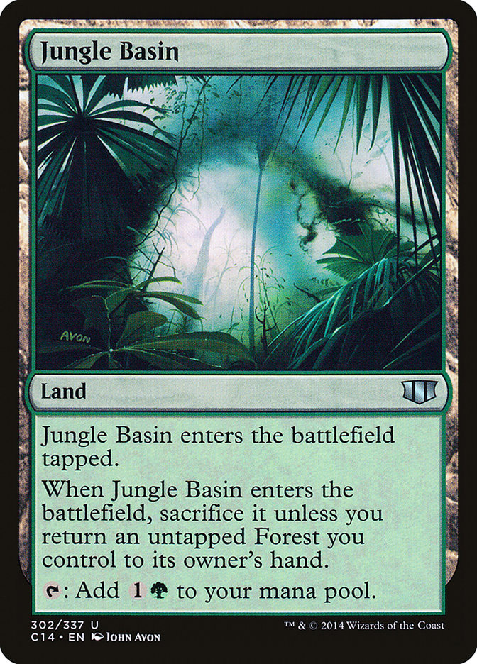 Jungle Basin [Commander 2014] | PLUS EV GAMES 