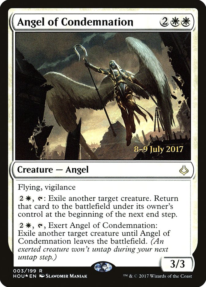 Angel of Condemnation  [Hour of Devastation Prerelease Promos] | PLUS EV GAMES 